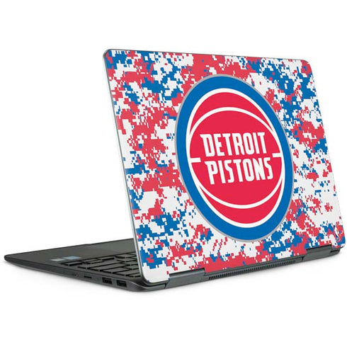 NBA Detroit Pistons Digi Camo Notebook 9 Pro 13in (2017) Skin