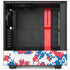 NBA Detroit Pistons Digi Camo NZXT H510 Compact ATX Mid-Tower Case Skin