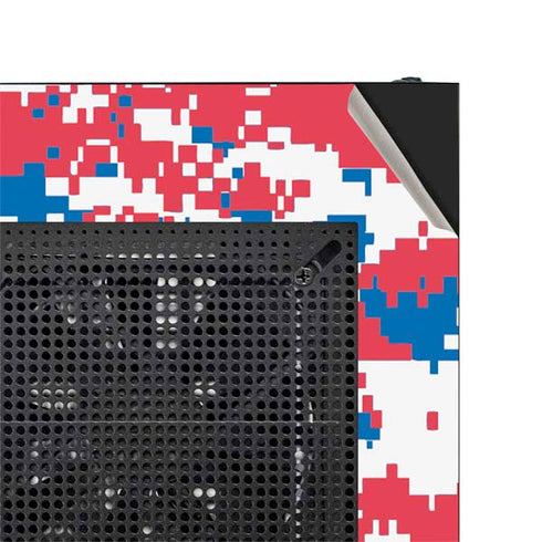 NBA Detroit Pistons Digi Camo NZXT H510 Compact ATX Mid-Tower Case Skin
