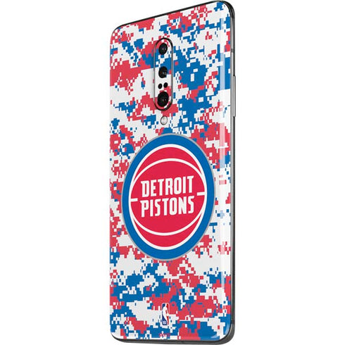 NBA Detroit Pistons Digi Camo OnePlus 7 Pro Skin