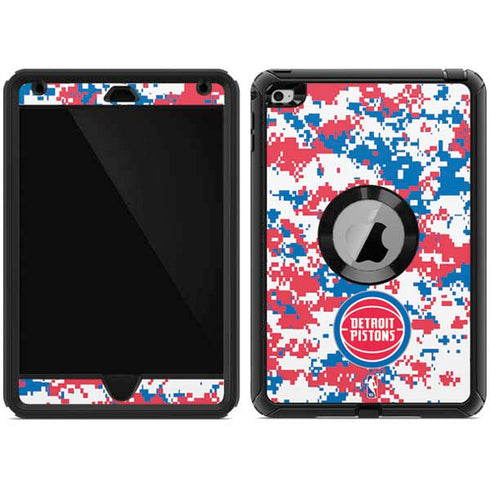 NBA Detroit Pistons Digi Camo Otterbox Defender iPad Skin