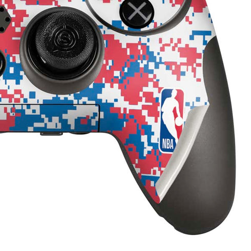 NBA Detroit Pistons Digi Camo PlayStation Scuf Vantage 2 Controller Skin