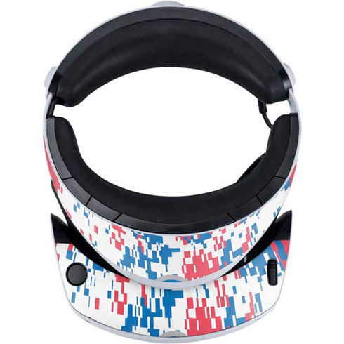 NBA Detroit Pistons Digi Camo PlayStation VR2 Skin