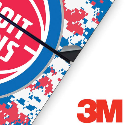 NBA Detroit Pistons Digi Camo PS4 Console and Controller Bundle Skin