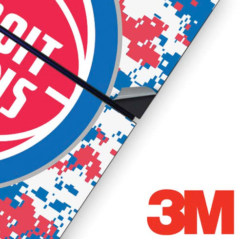 NBA Detroit Pistons Digi Camo PS4 Console Skin