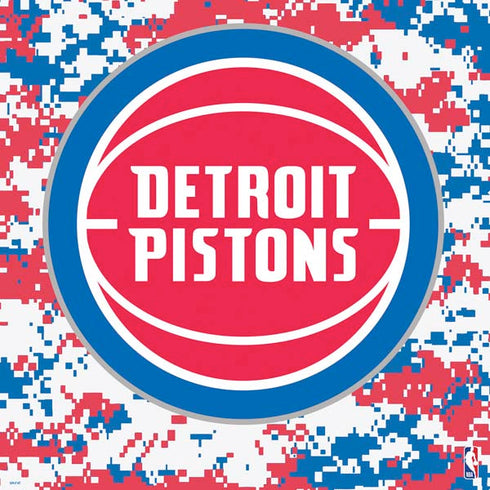 NBA Detroit Pistons Digi Camo PS4 Pro/Slim Controller Skin