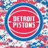 NBA Detroit Pistons Digi Camo PS4 Pro/Slim Controller Skin