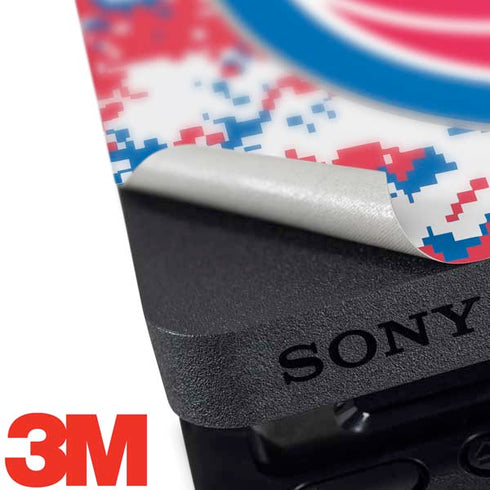 NBA Detroit Pistons Digi Camo PS4 Slim Skin
