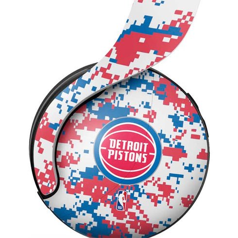 NBA Detroit Pistons Digi Camo PULSE 3D Wireless Headset for PS5 Skin