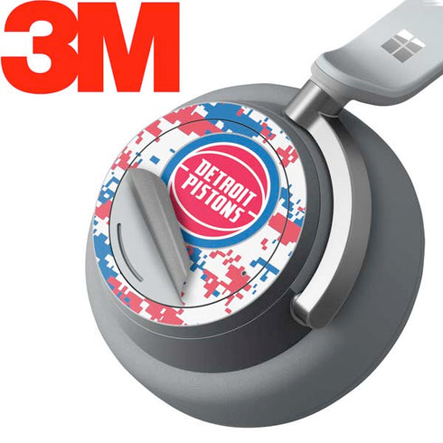 NBA Detroit Pistons Digi Camo Surface Headphones Skin
