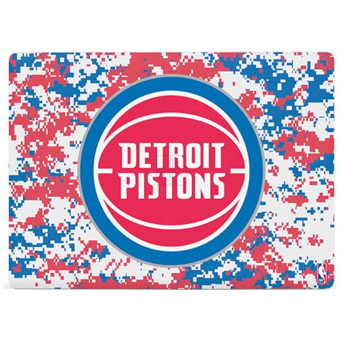 NBA Detroit Pistons Digi Camo Surface Laptop 3 13.5in Skin