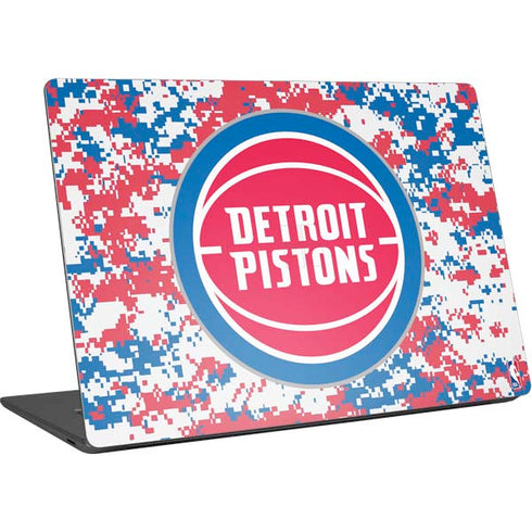 NBA Detroit Pistons Digi Camo Surface Laptop 4 15in Skin