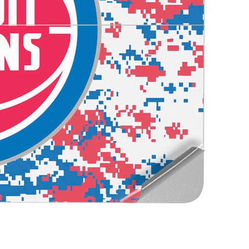 NBA Detroit Pistons Digi Camo Surface Laptop Studio Skin