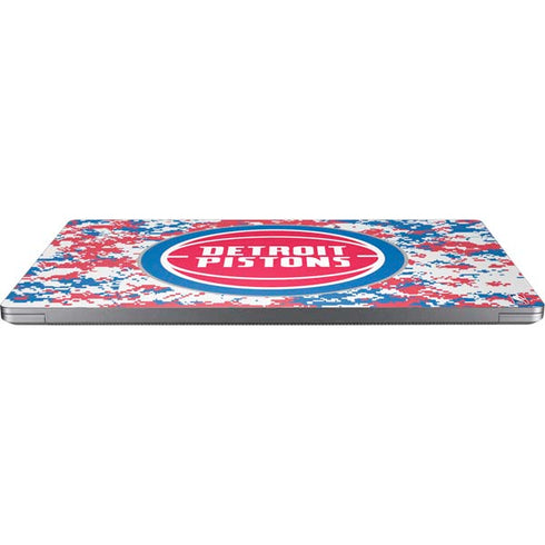 NBA Detroit Pistons Digi Camo Universal Laptop 15in (12.2 x 8.8in) Skin