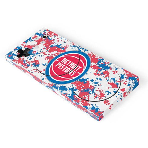 NBA Detroit Pistons Digi Camo Xbox Adaptive Controller Skin