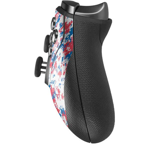 NBA Detroit Pistons Digi Camo Xbox Elite Wireless Controller Series 2 Skin