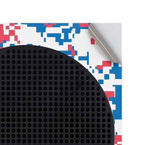 NBA Detroit Pistons Digi Camo Xbox Series S Console Skin