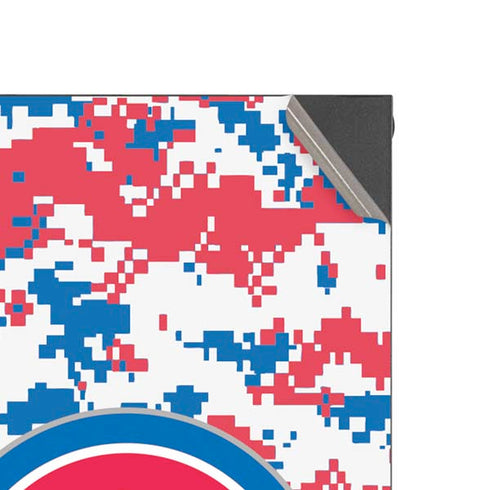 NBA Detroit Pistons Digi Camo Xbox Series X Console Skin