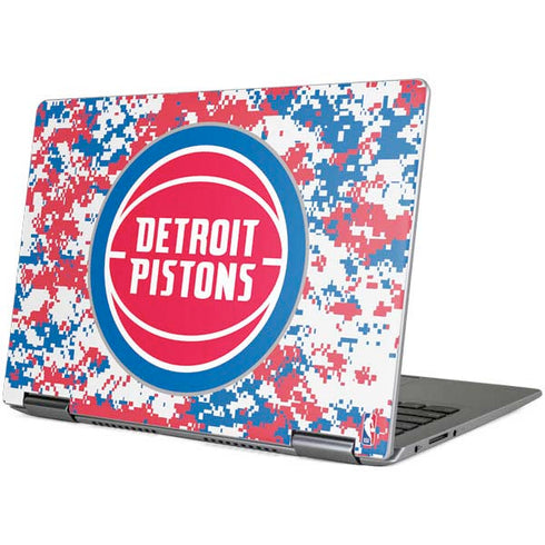 NBA Detroit Pistons Digi Camo Yoga 710 14in Skin
