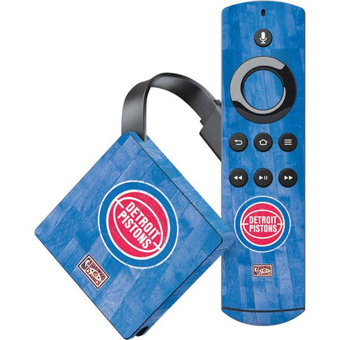 NBA Detroit Pistons Hardwood Classics Amazon Fire TV Skin