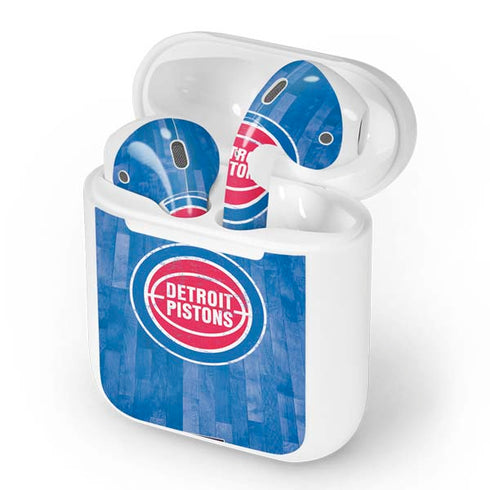 NBA Detroit Pistons Hardwood Classics Apple AirPods Skin