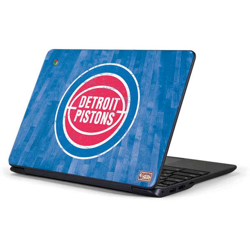 NBA Detroit Pistons Hardwood Classics Samsung Chromebook Skin