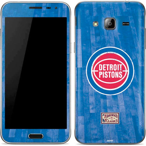 NBA Detroit Pistons Hardwood Classics Galaxy J3 Skin