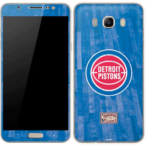 NBA Detroit Pistons Hardwood Classics Galaxy J7 Skin