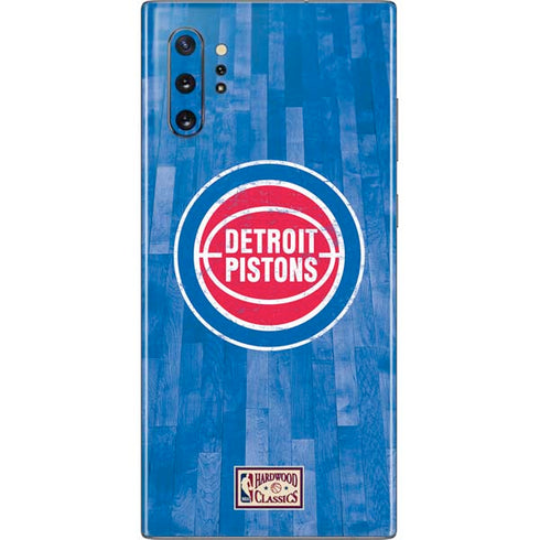 NBA Detroit Pistons Hardwood Classics Galaxy Note 10 Plus Skin