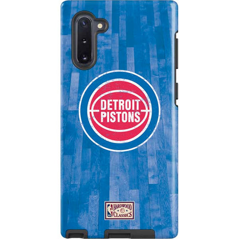 NBA Detroit Pistons Hardwood Classics Galaxy Note 10 Pro Case