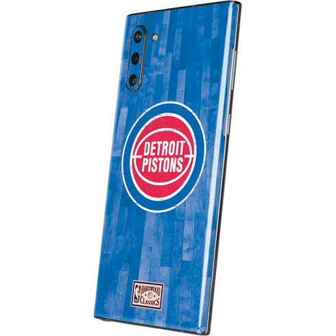 NBA Detroit Pistons Hardwood Classics Galaxy Note 10 Skin
