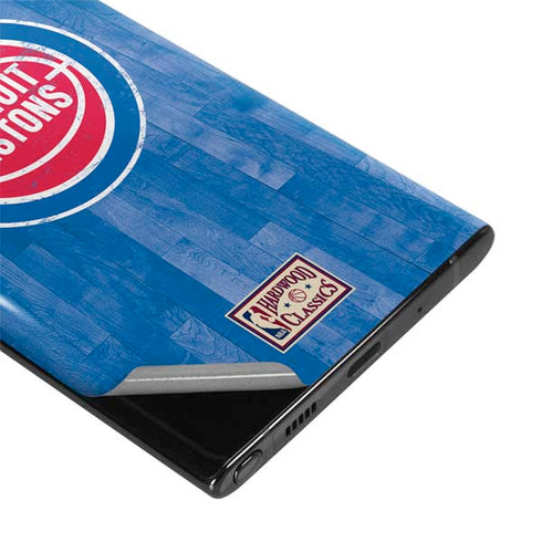 NBA Detroit Pistons Hardwood Classics Galaxy Note 10 Skin