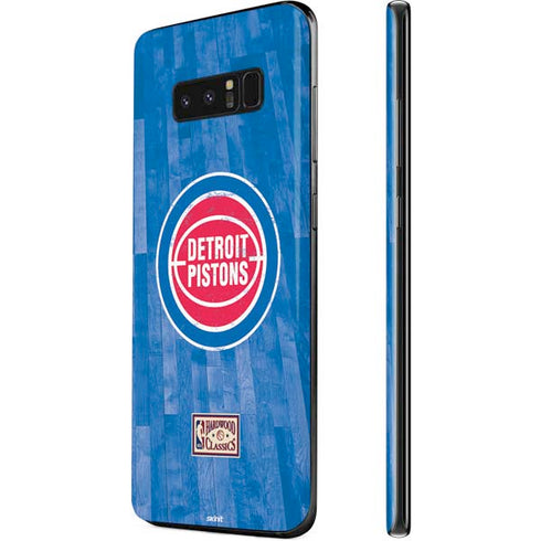 NBA Detroit Pistons Hardwood Classics Galaxy Note 8 Skin