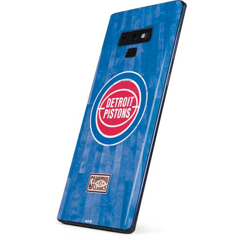 NBA Detroit Pistons Hardwood Classics Galaxy Note 9 Skin