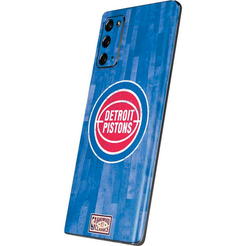 NBA Detroit Pistons Hardwood Classics Galaxy Note20 5G Skin