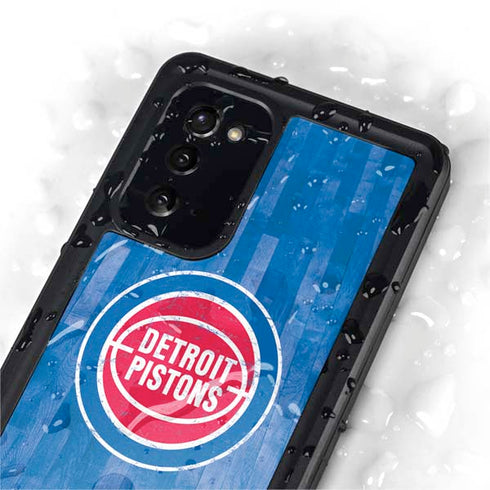 NBA Detroit Pistons Hardwood Classics Galaxy Note20 5G Waterproof Case