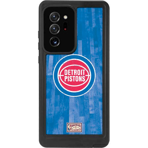 NBA Detroit Pistons Hardwood Classics Galaxy Note20 Ultra 5G Waterproof Case
