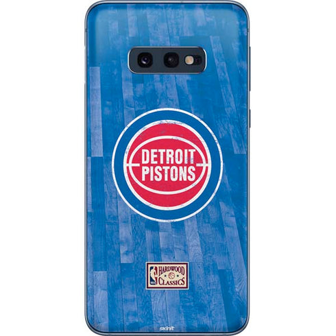 NBA Detroit Pistons Hardwood Classics Galaxy S10e Skin