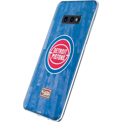 NBA Detroit Pistons Hardwood Classics Galaxy S10e Skin