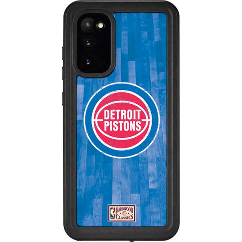 NBA Detroit Pistons Hardwood Classics Galaxy S20 Waterproof Case