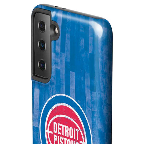 NBA Detroit Pistons Hardwood Classics Galaxy S21 FE Pro Case