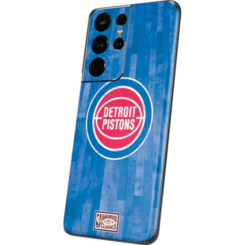 NBA Detroit Pistons Hardwood Classics Galaxy S21 Ultra 5G Skin
