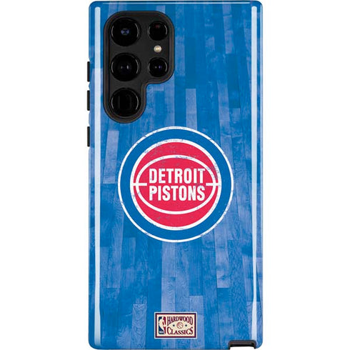 NBA Detroit Pistons Hardwood Classics Galaxy S22 Ultra Pro Case
