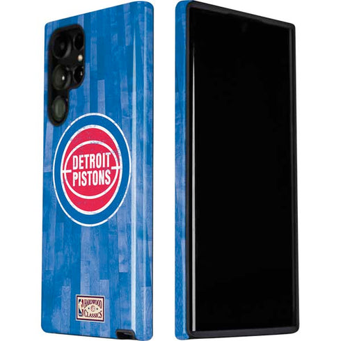 NBA Detroit Pistons Hardwood Classics Galaxy S22 Ultra Pro Case
