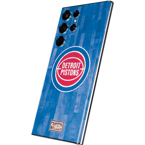 NBA Detroit Pistons Hardwood Classics Galaxy S22 Ultra Skin