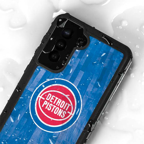 NBA Detroit Pistons Hardwood Classics Galaxy S23 Waterproof Case