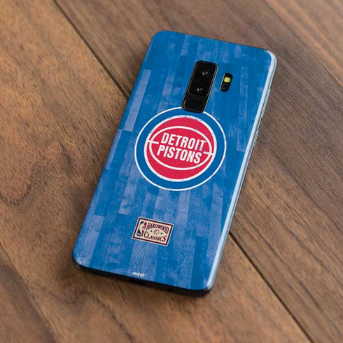 NBA Detroit Pistons Hardwood Classics Galaxy S9 Plus Skin