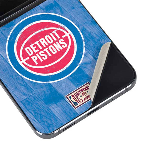 NBA Detroit Pistons Hardwood Classics Galaxy Z Flip5 5G Skin