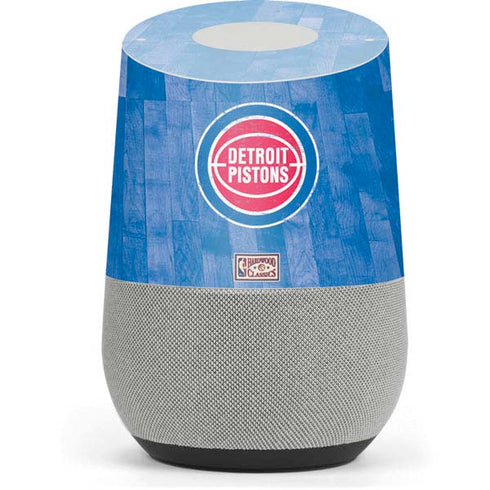 NBA Detroit Pistons Hardwood Classics Google Home Skin