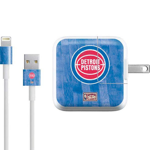 NBA Detroit Pistons Hardwood Classics iPad Charger (10W USB) Skin